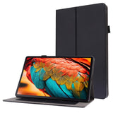 Lenovo Tab P11 / P11 (5G) / P11 Plus Leather Case w. Stand & Card Holder - Black