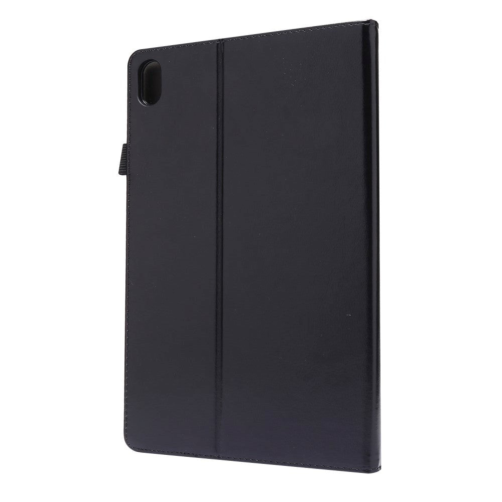 Lenovo Tab P11 / P11 (5G) / P11 Plus Leather Case w. Stand & Card Holder - Black