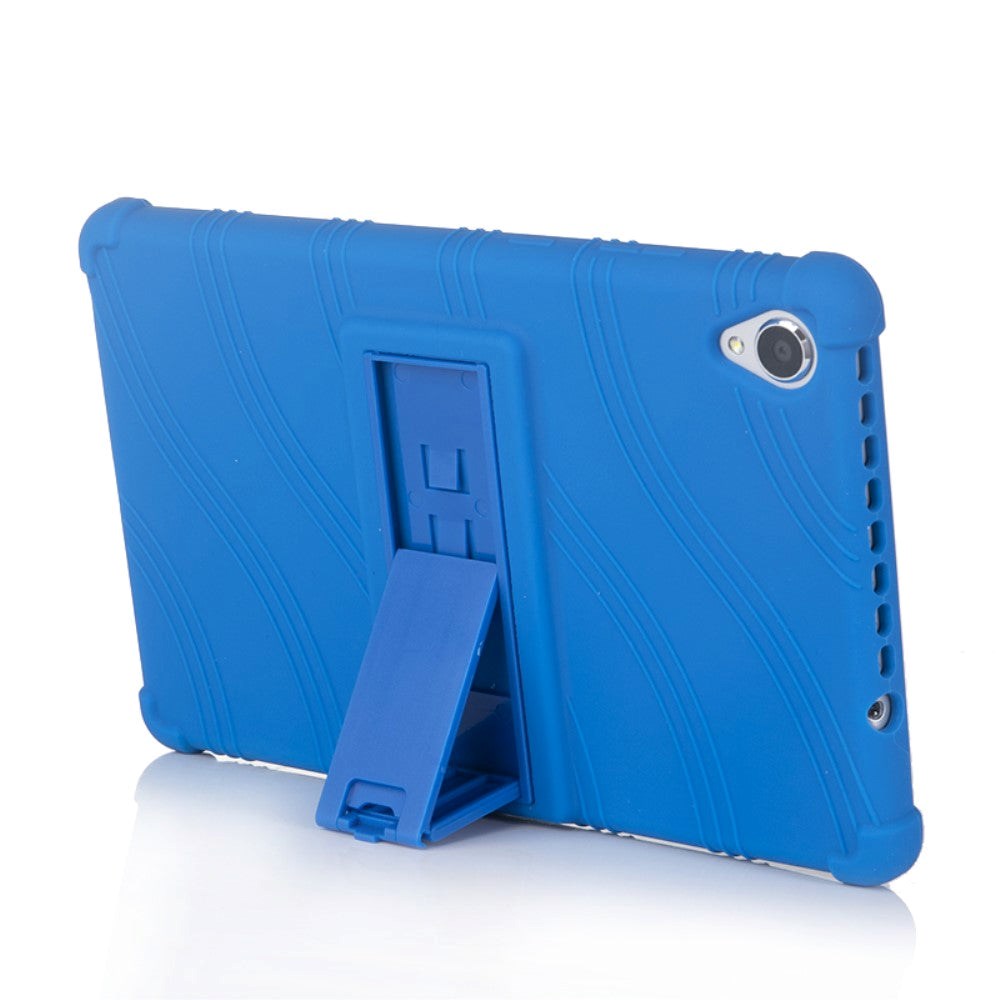 Lenovo Tab M8 (2nd Gen.) 8" Silicone Case w. Kickstand - Dark Blue