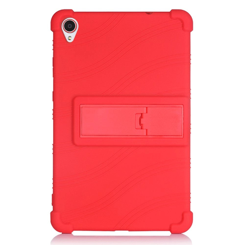 Lenovo Tab M8 (2nd Gen.) 8" Silicone Case w. Kickstand - Red