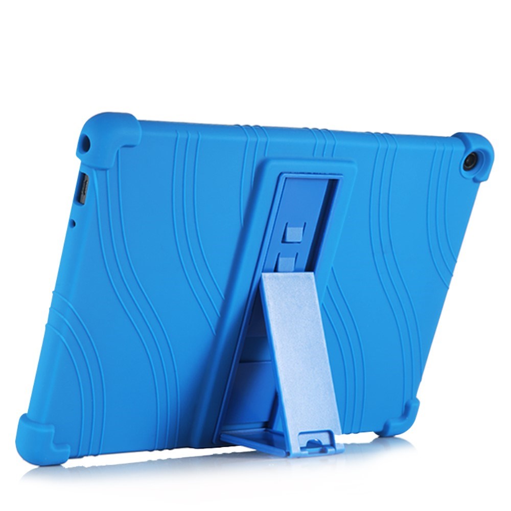 Lenovo Tab M10 FHD Plus 10.3" (TB-X606) Silicone Case w. Kickstand - Blue