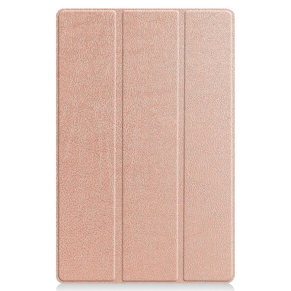 Lenovo Pad Plus Tri-Fold Leather Case - Rose Gold