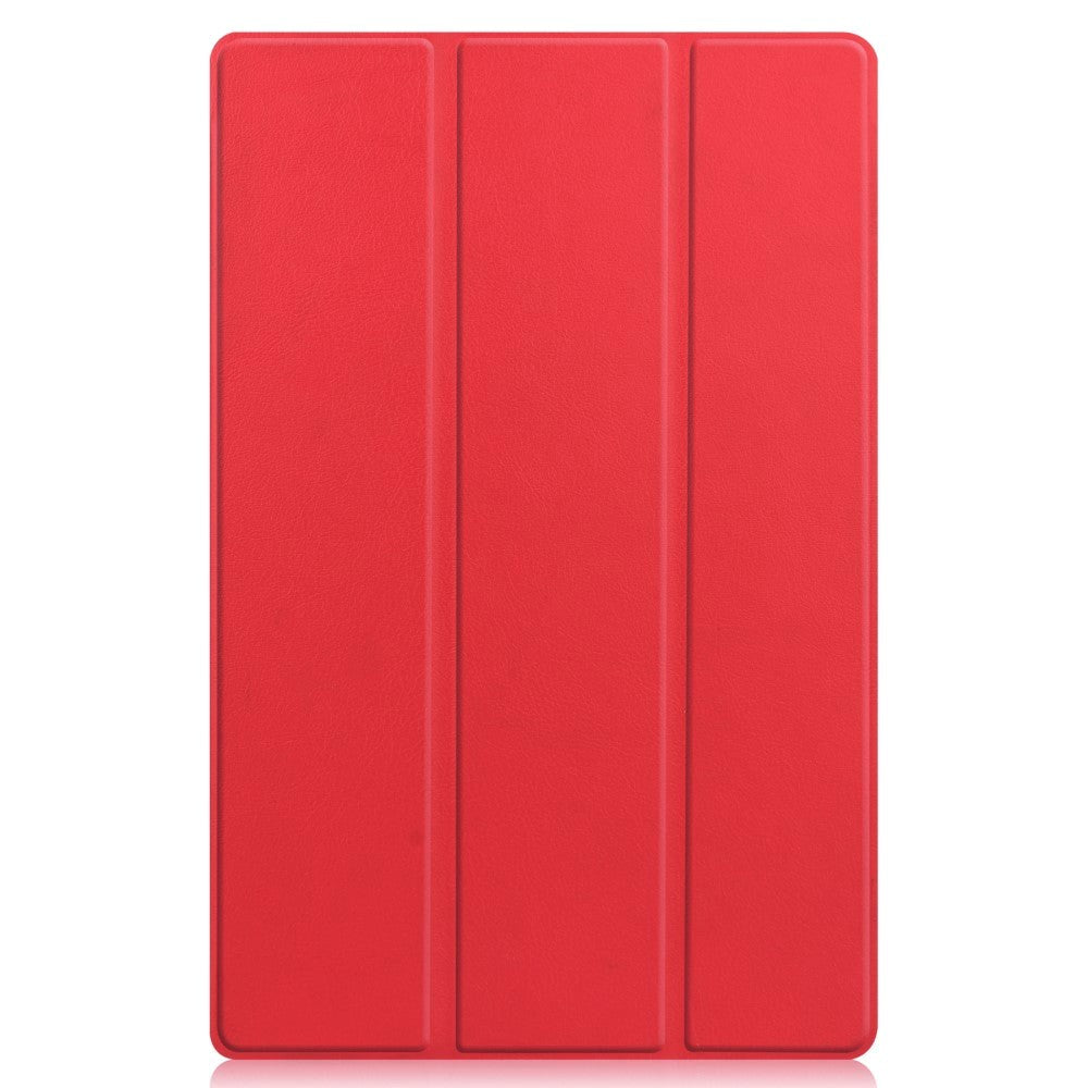 Lenovo Pad Pro Tri-Fold Leather Case - Red