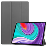 Lenovo Pad Pro Tri-Fold Leather Case - Grey