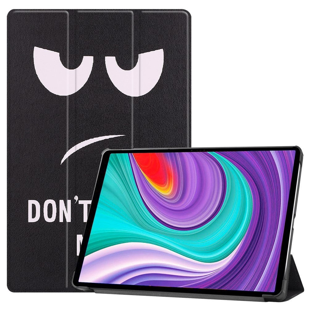 Lenovo Pad Pro Tri-Fold Leather Case - Don't Touch Me