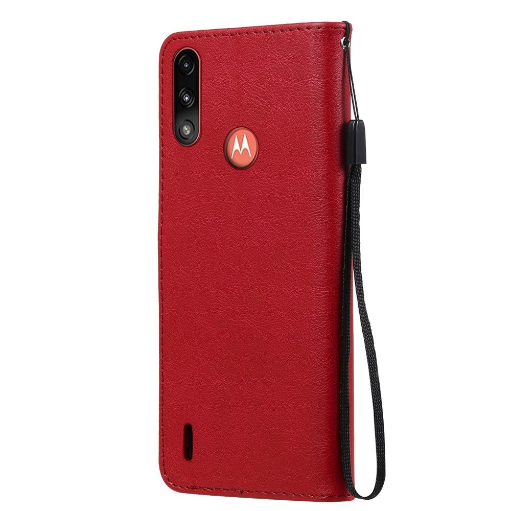 Motorola Moto E7 Power / E7i Power Wallet Case - Red