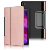 Lenovo Yoga Tab 11 Leather Case w. Stand - Rose Gold