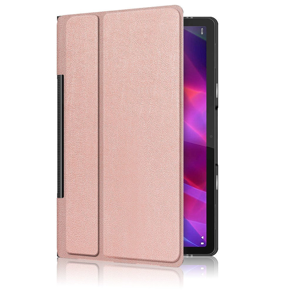 Lenovo Yoga Tab 11 Leather Case w. Stand - Rose Gold