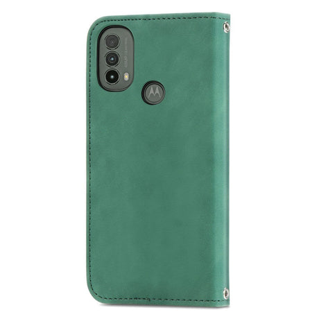 Motorola Moto E40 / E30 / E20 Soft leather Wallet Case - Green