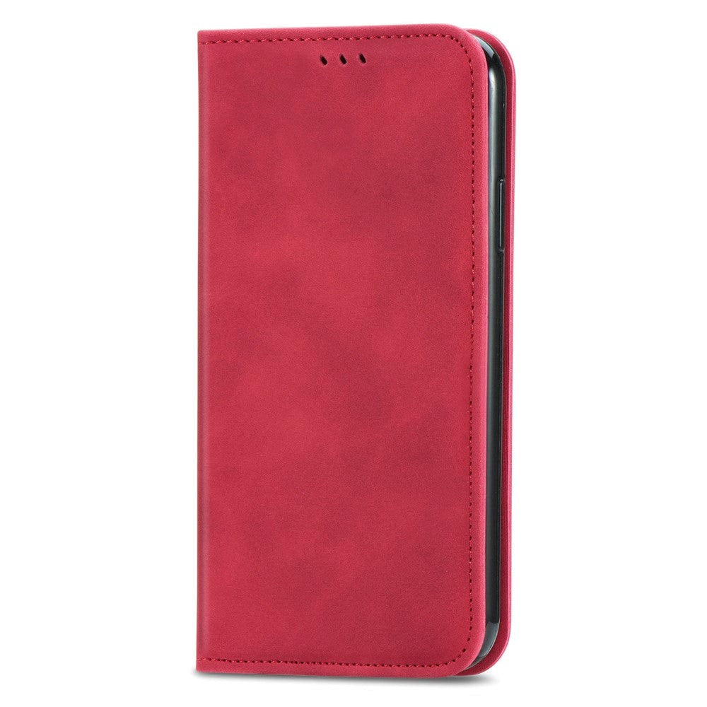 Motorola Moto E40 / E30 / E20 Soft leather Wallet Case - Red