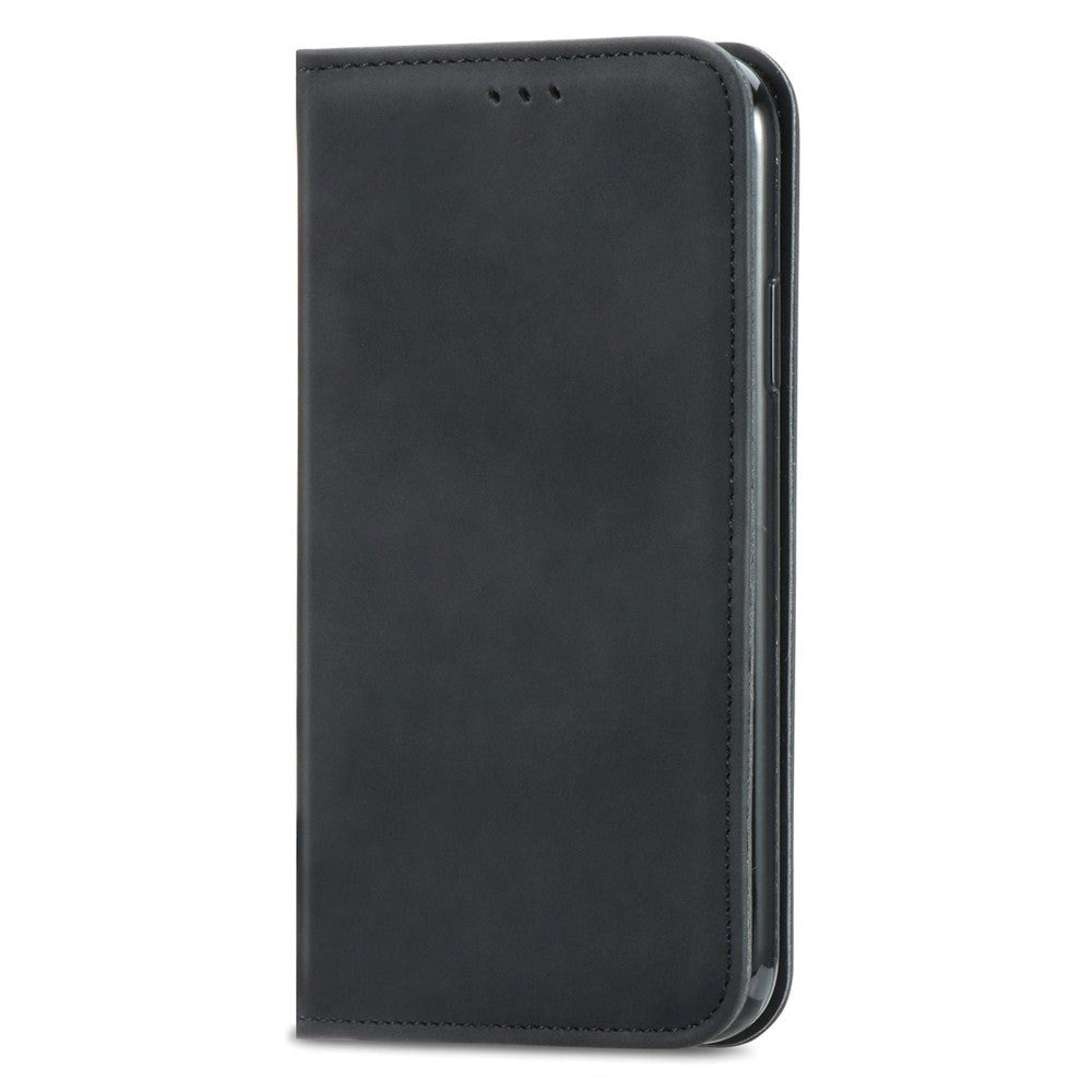 Motorola Moto E40 / E30 / E20 Soft leather Wallet Case - Black