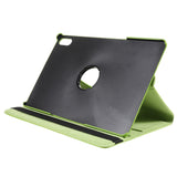 Lenovo Tab P12 Pro Leather Case w. 360 Degree Stand Function - Green