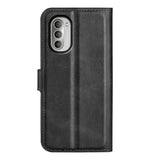 Motorola Moto G51 Wallet Case & Stand - Black