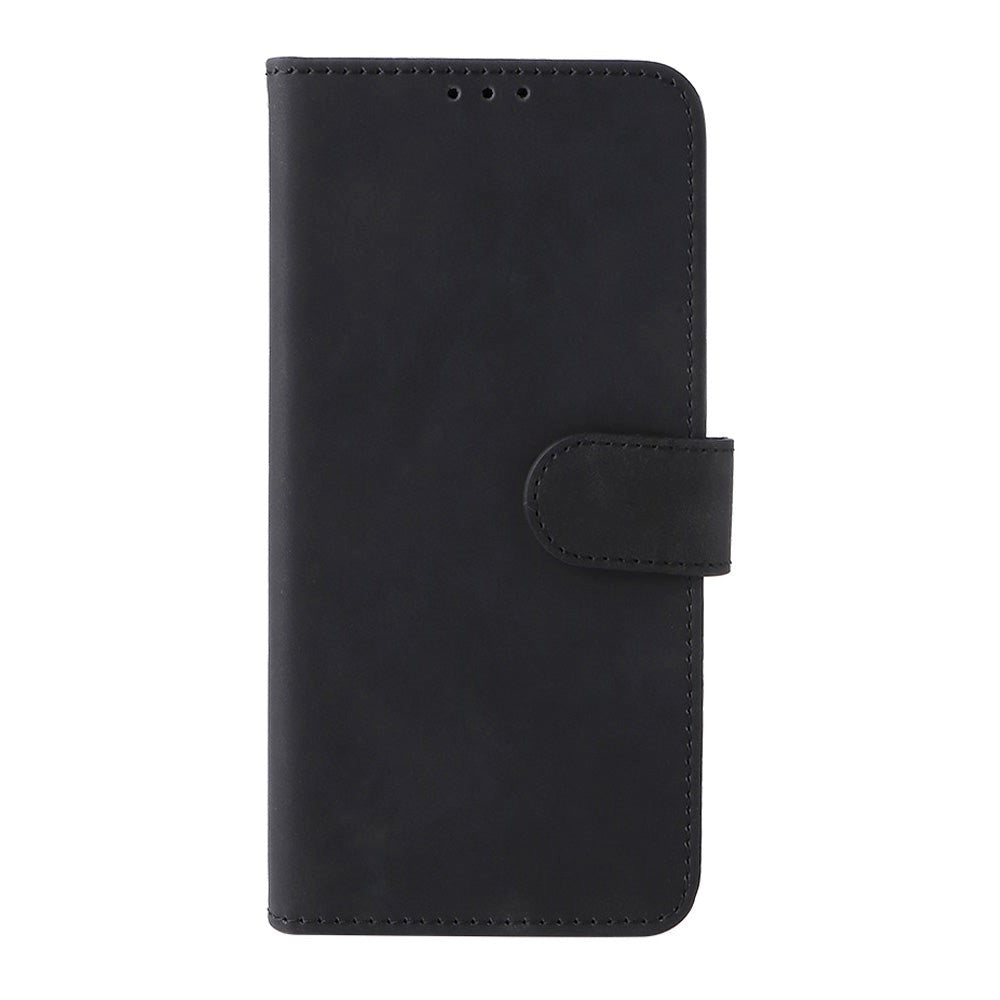 Motorola Moto G22 Leather Wallet Case - Black