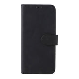 Motorola Moto G22 Leather Wallet Case - Black