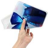 Lenovo Tab P11 Pro Back Case - Flexible Plastic - Blue Butterfly