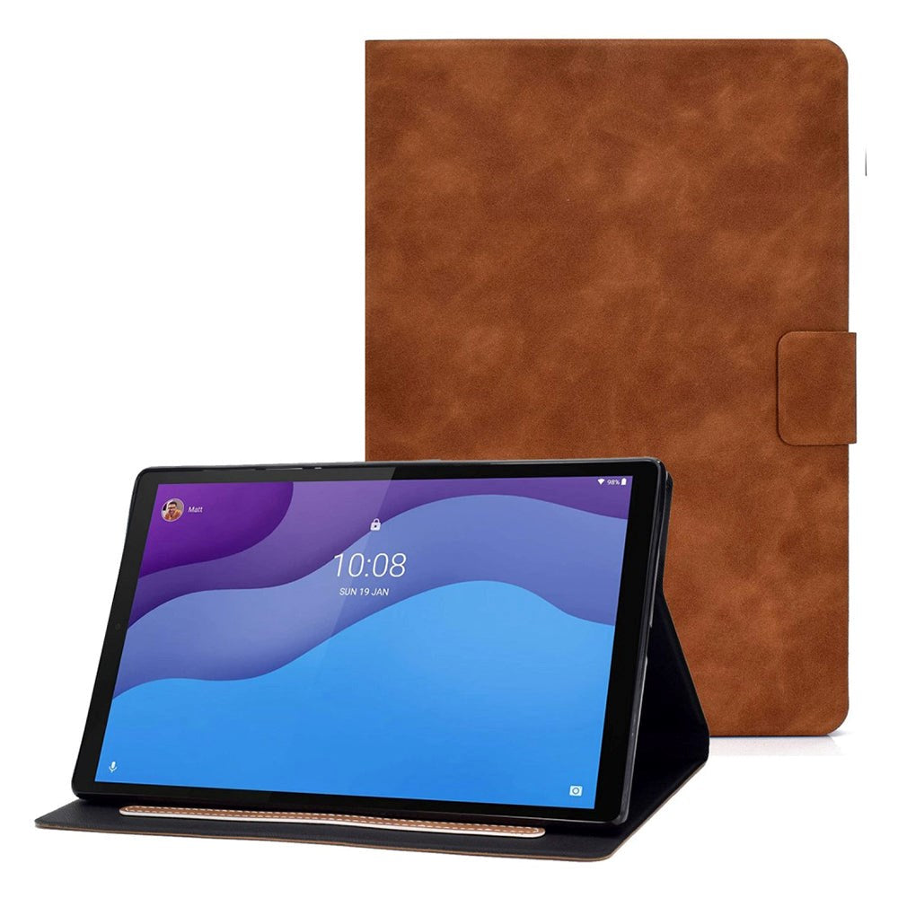 Lenovo Tab M10 (3. Gen) 10.1" (TB-328F/TB-328X) Flip Case w. Card Holder - Brown