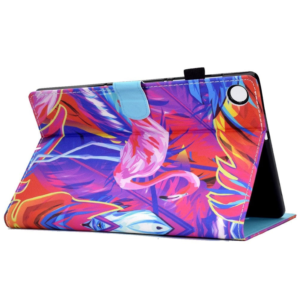 Lenovo Tab M10 (3. Gen) 10.1" (TB-328F/TB-328X) Flip Case w. Stand Function & Card Holder - Flamingo