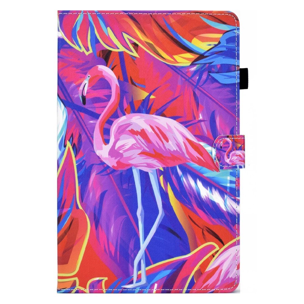 Lenovo Tab M10 (3. Gen) 10.1" (TB-328F/TB-328X) Flip Case w. Stand Function & Card Holder - Flamingo