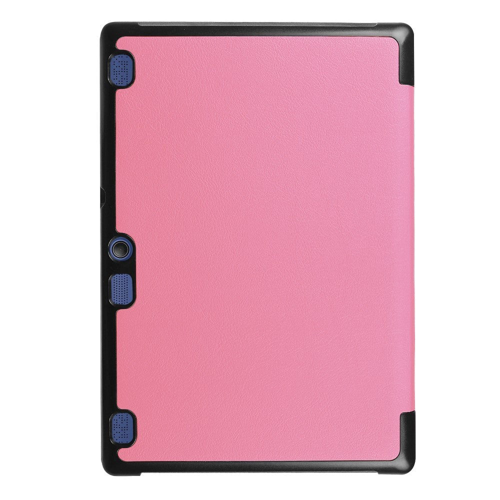 Lenovo Tab3 10 Tri-Fold Magnetic Hard Case Pink