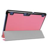 Lenovo Tab3 10 Tri-Fold Magnetic Hard Case Pink