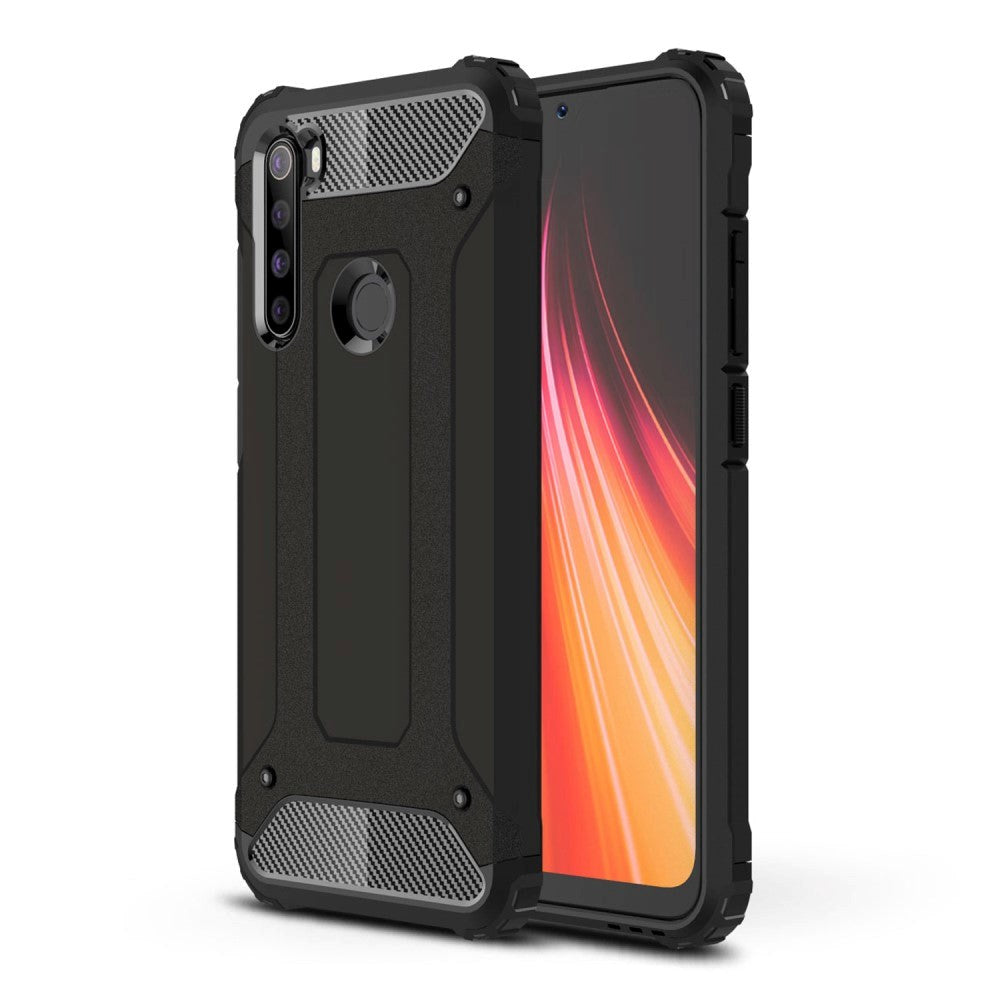 Xiaomi Redmi Note 8 Armor Guard Tough Case - Black