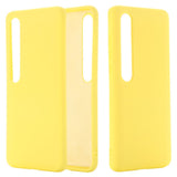 Xiaomi Mi 10 5G / Mi 10 Pro 5G Liquid Silicone Case - Yellow