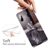 Xiaomi Redmi 9A / 9AT Plastic Case - Reflective Cat