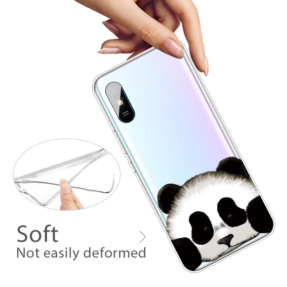 Xiaomi Redmi 9A / 9AT Plastic Case - Panda