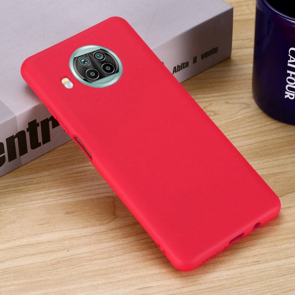 Xiaomi Mi 10T Lite 5G / Redmi Note 9 Pro 5G Liquid Silicone Case - Red