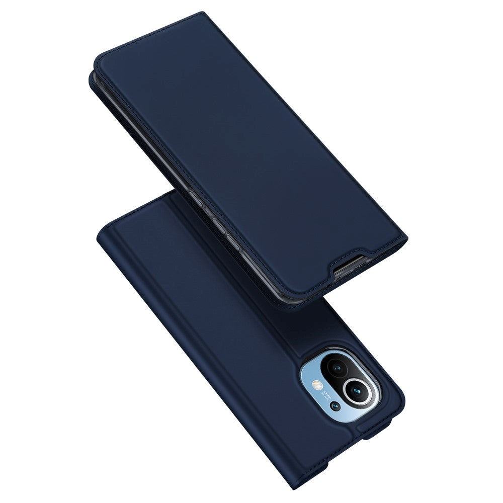 Xiaomi Mi 11 DUX DUCIS Skin Pro Series Thin Wallet Case - Blue