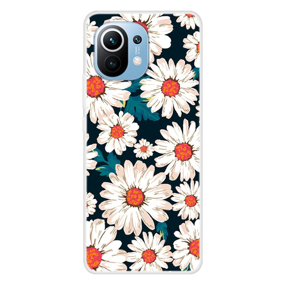 Xiaomi Mi 11 Plastic Case - Daisy