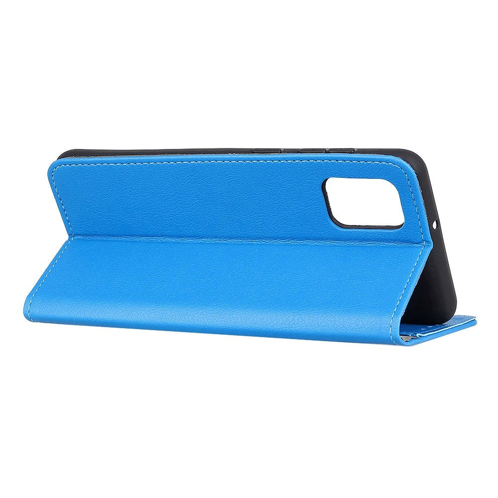 Xiaomi Redmi 9T Leather Wallet Case - Blue