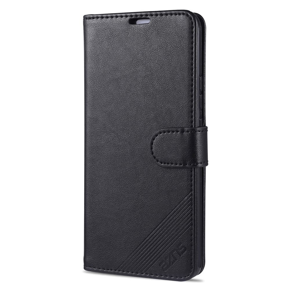 Xiaomi Mi 11 AZNS Leather Wallet Case - Black