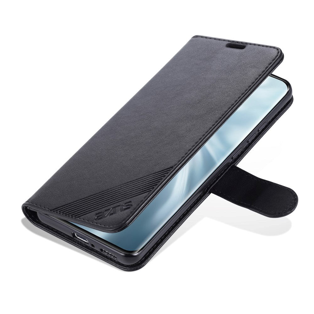 Xiaomi Mi 11 AZNS Leather Wallet Case - Black