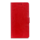 Xiaomi Poco M5S / Redmi Note 10S Flip Case w. Card Holder & Stand Function - Red