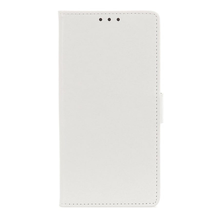 Xiaomi Poco M5S / Redmi Note 10S Flip Case w. Card Holder & Stand Function - White