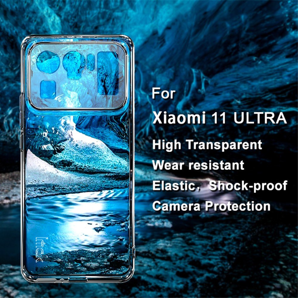 Xiaomi Mi 11 Ultra 5G IMAK UX-5 Series Flexible Plastic Case - Transparent