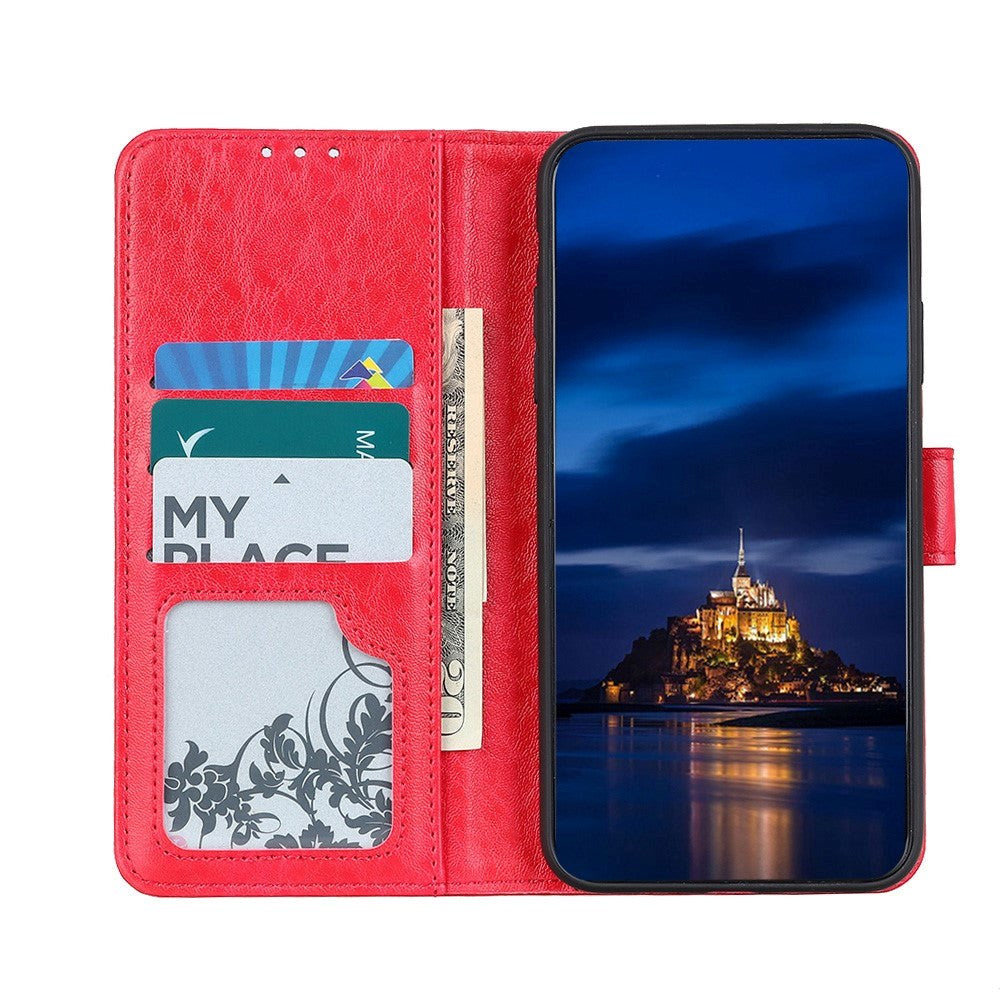 Xiaomi Mi 11 Lite (5G/4G) / 11 Lite NE Classic Leather Wallet Case - Red