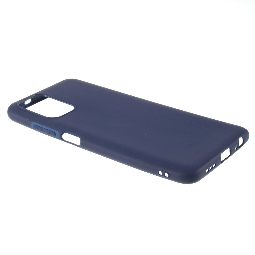 Xiaomi Poco M5S / Redmi Note 10S Flexible Case in Matt Plastic - Dark Blue