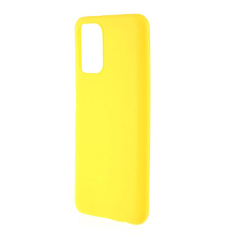 Xiaomi Poco M5S / Redmi Note 10S Flexible Case in Matt Plastic - Yellow