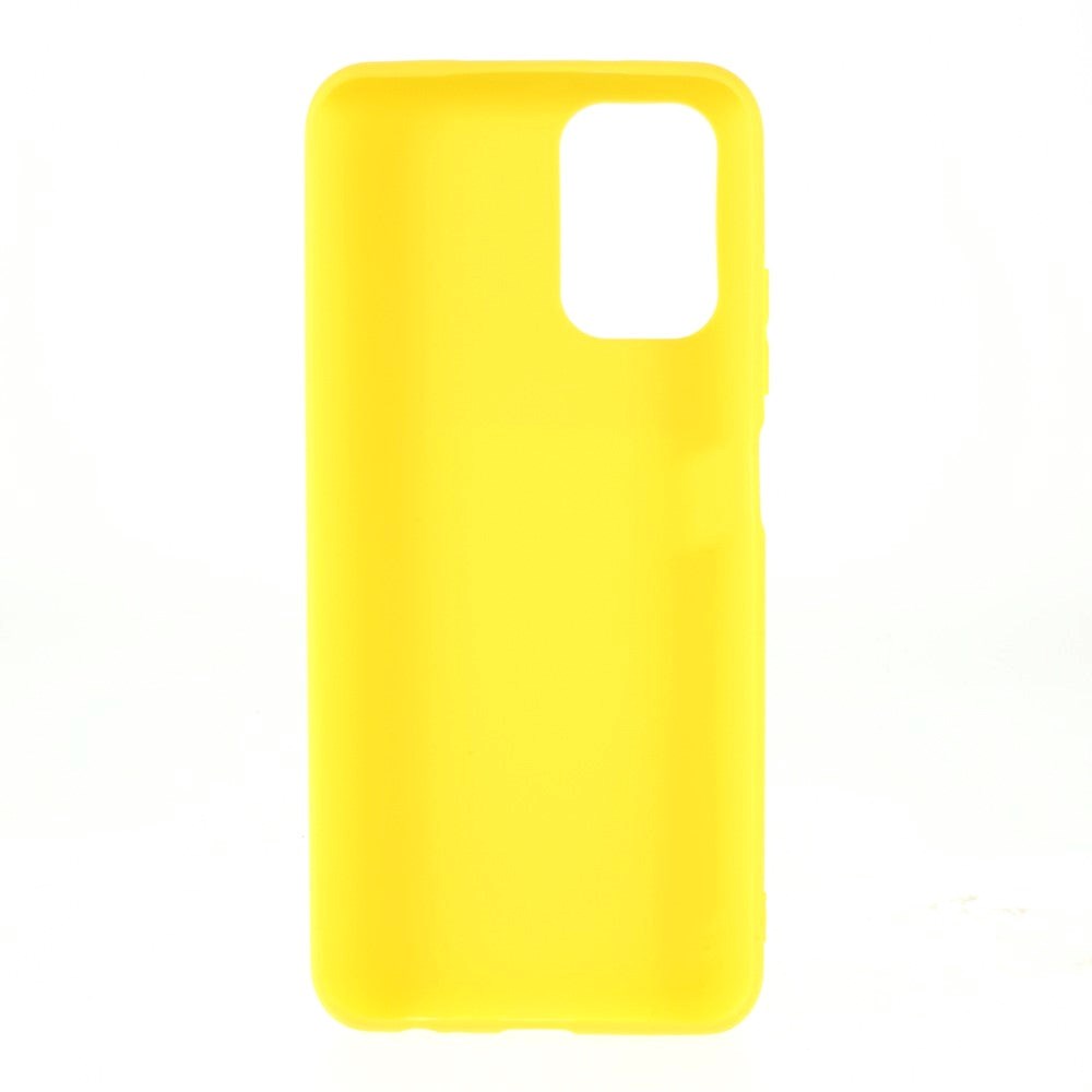 Xiaomi Poco M5S / Redmi Note 10S Flexible Case in Matt Plastic - Yellow