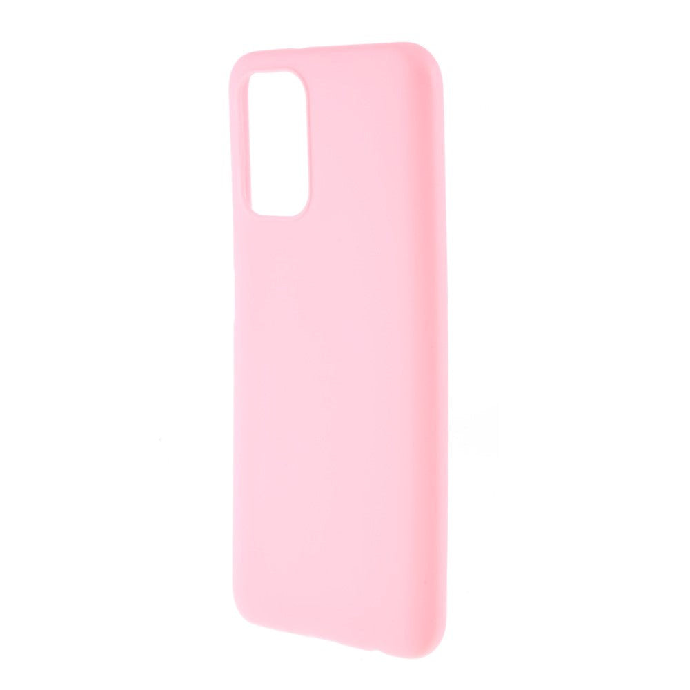 Xiaomi Poco M5S / Redmi Note 10S Flexible Case in Matt Plastic - Pink