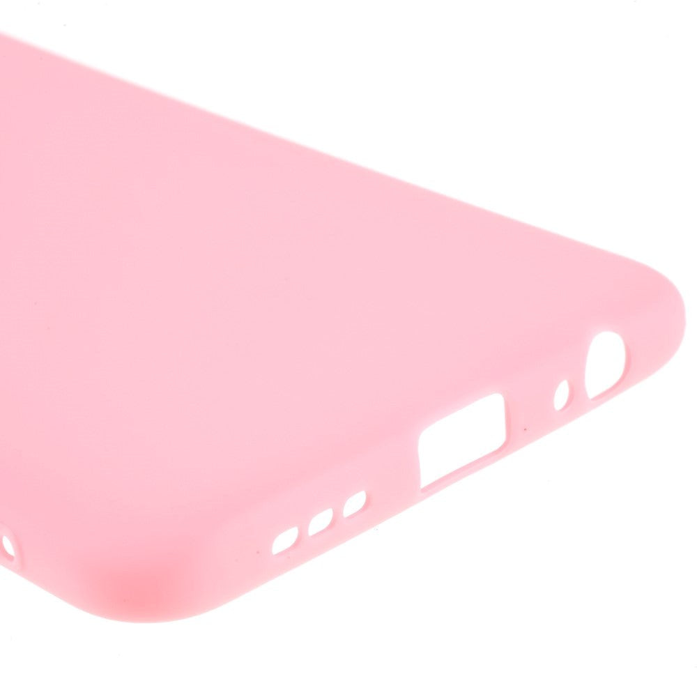 Xiaomi Poco M5S / Redmi Note 10S Flexible Case in Matt Plastic - Pink