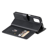 Xiaomi Poco M3 Flip Leather Case w. Extra Card Holder - Black