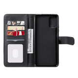 Xiaomi Poco M3 Flip Leather Case w. Extra Card Holder - Black