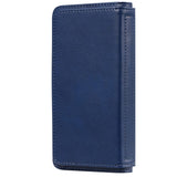 Xiaomi Poco M3 Flip Leather Case w. Extra Card Holder - Blue