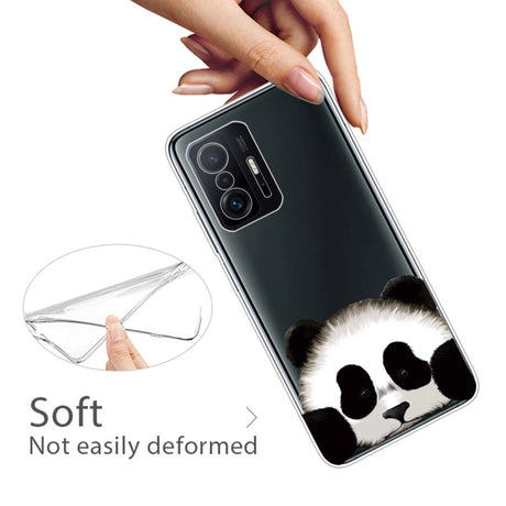 Xiaomi 11T / 11T Pro Flexible Plastic Case with Print - Panda