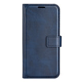 Xiaomi Redmi Note 11 Pro+ (Plus) Leather Case w. Card Holder & Magnetic Closure - Blue