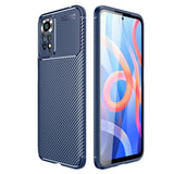 Xiaomi Redmi Note 11 / 11S Carbon Fiber Flexible Plastic Case - Blue